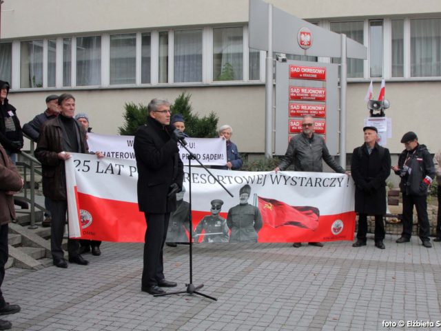 Apel o wzięcie udziału w manifestacji przeciw bezprawiu sądowemu Wydarzenia